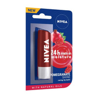 NIVEA Lip Balm, Soft Rose, 4.8g And NIVEA Lip Balm, Pomegranate Shine, 4.8g