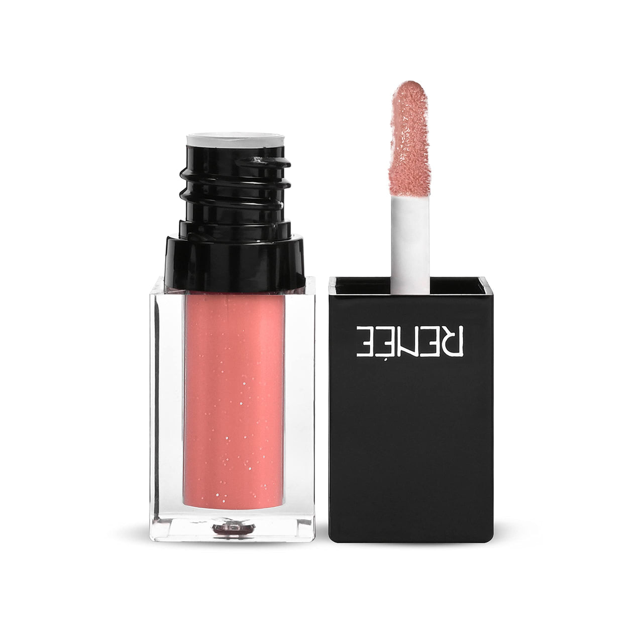 RENEE See Me Shine Lip Glossy For All Skin Tone, Enriched With Jojoba Oil, Non Sticky, Hydrating, Easy Glide Formula, Pink Pow-Wow 2.5Ml & See Me Shine Lip Glossy For All Skin Tone, 2.5Ml