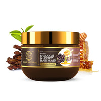 KHADI NATURAL Shikakai & Honey Hair Mask-Powered Botanics 200GM