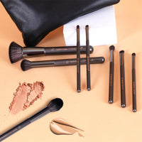 Shryoan Face Highlighter Makeup Fan Brush| Precise Synthetic Brushes With Feather Soft Touch & Perfect For Highlighting