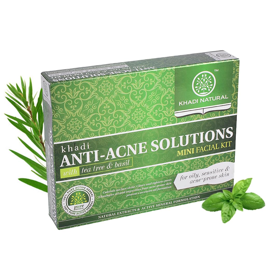 KHADI NATURAL Anti Acne Mini Facial Kit