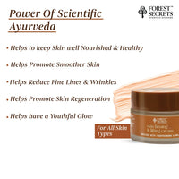 FOREST SECRETS Skin Firming & Lifting Cream, 50gm | Yashthimandhu & Amla | Lifts & Tightens Skin | Improves Skin Elasticity | Ayurvedic Formula