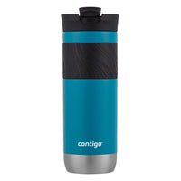 Byron Vacuum-Insulated Stainless Steel Travel Mug with Leak-Proof Lid, Reusable Coffee Cup or Water Bottle, BPA-Free, Keeps Drinks Hot or Cold for Hours, 20oz, Juniper