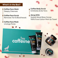mcaffeine Special Mood Gift Set For Women And Men With Complete Coffee Skin Care|Birthday Gift Kits|Anniversary|Self Care Pampering & Rejuvenating Kit For All Occasions & Ages For All Skin Types