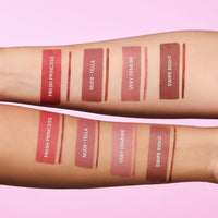 Typsy Beauty Twist & Pout 2-in-1 Lipstick & Lip Liner Infused with Jojoba Oil, Non-Drying Transfer-Proof Matte, 14-Hour Stay, Swipe Right 10, 0.8g + 0.2g