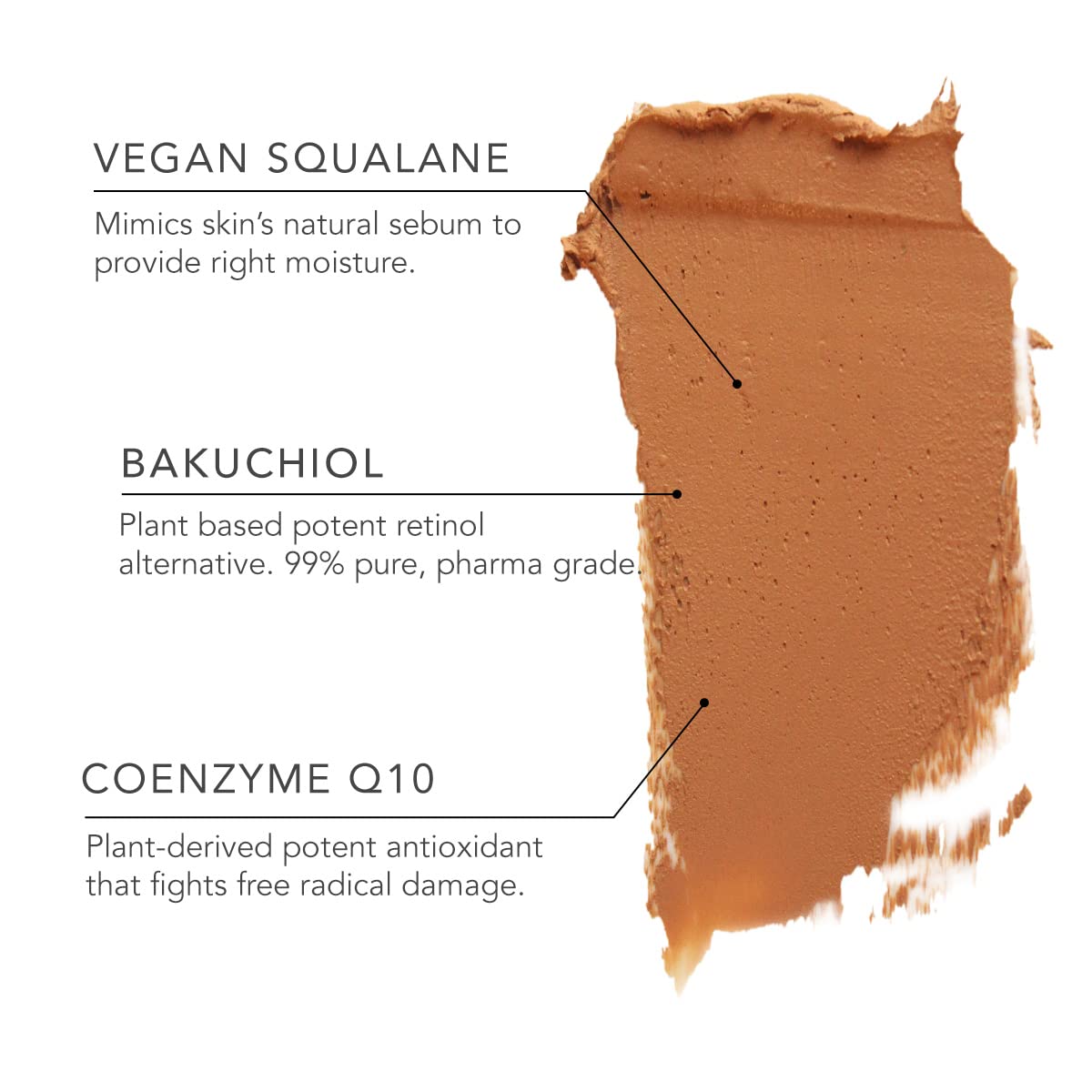 DAUGHTER EARTH High Coverage Concealer For Face Makeup, Lightweight & Breathable Silicone Free 100% Vegan Make Up, Creaseless Finish | Pro Concealer With Bakuchiol | Mocha, Natural, Powder