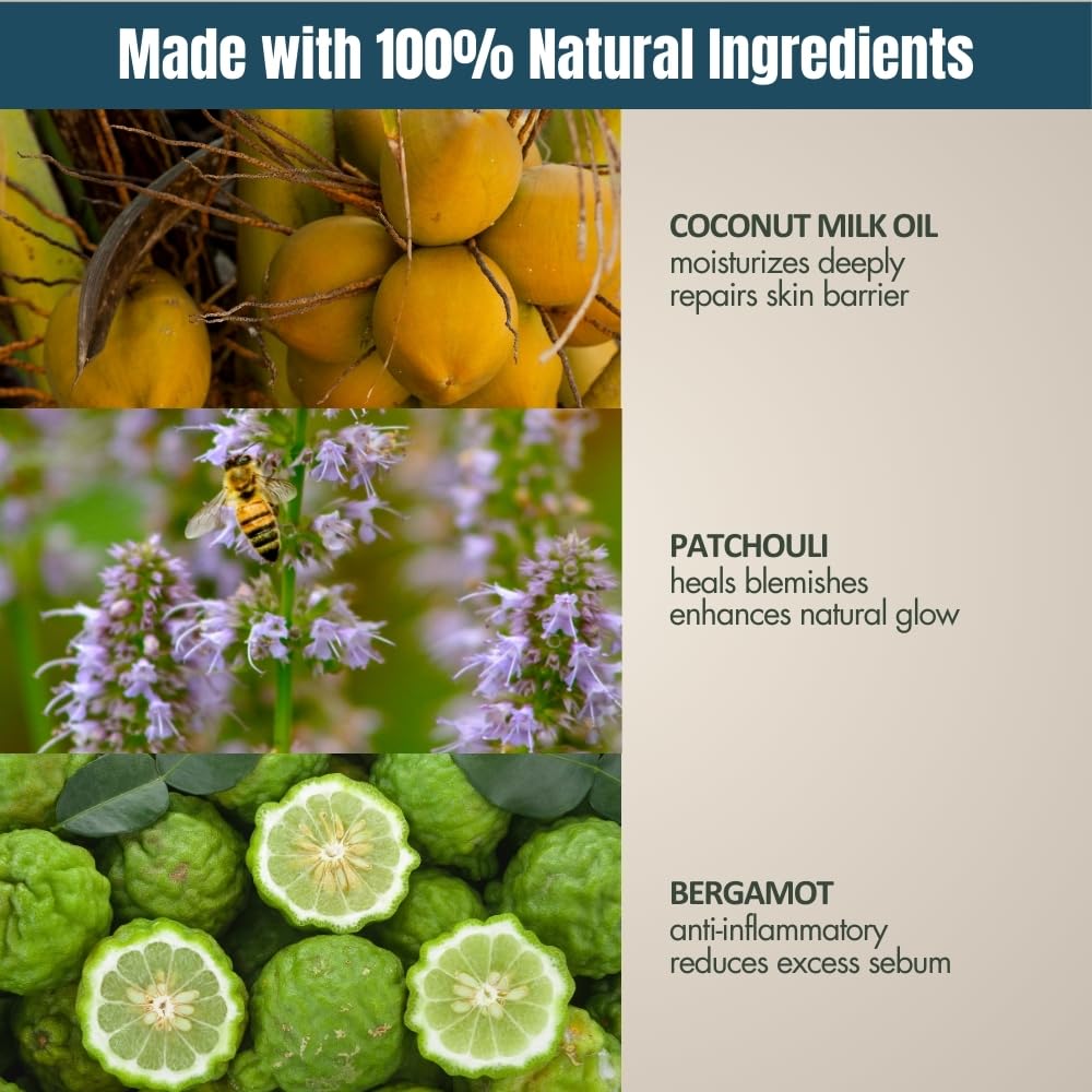 Hibiscus Monkey Velvet Spray Bergamot In Shower Body Moisturizer | Coconut Milk Oil, Bergamot |Moisturizes, Reduces Dryness, Soothes KP|All Natural |Lightweight, Non-Sticky|Dermatologist Tested|250 ML