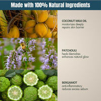 Hibiscus Monkey Velvet Spray Bergamot In Shower Body Moisturizer | Coconut Milk Oil, Bergamot |Moisturizes, Reduces Dryness, Soothes KP|All Natural |Lightweight, Non-Sticky|Dermatologist Tested|250 ML
