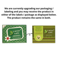 Earthy Sapo Handmade Neem Bathing Soap, 100g, Pack of 2 | Natural Cleansing Soap | Neem-Based Formula for Daily Use | Vegan, Eco-Friendly, Free from Chemicals