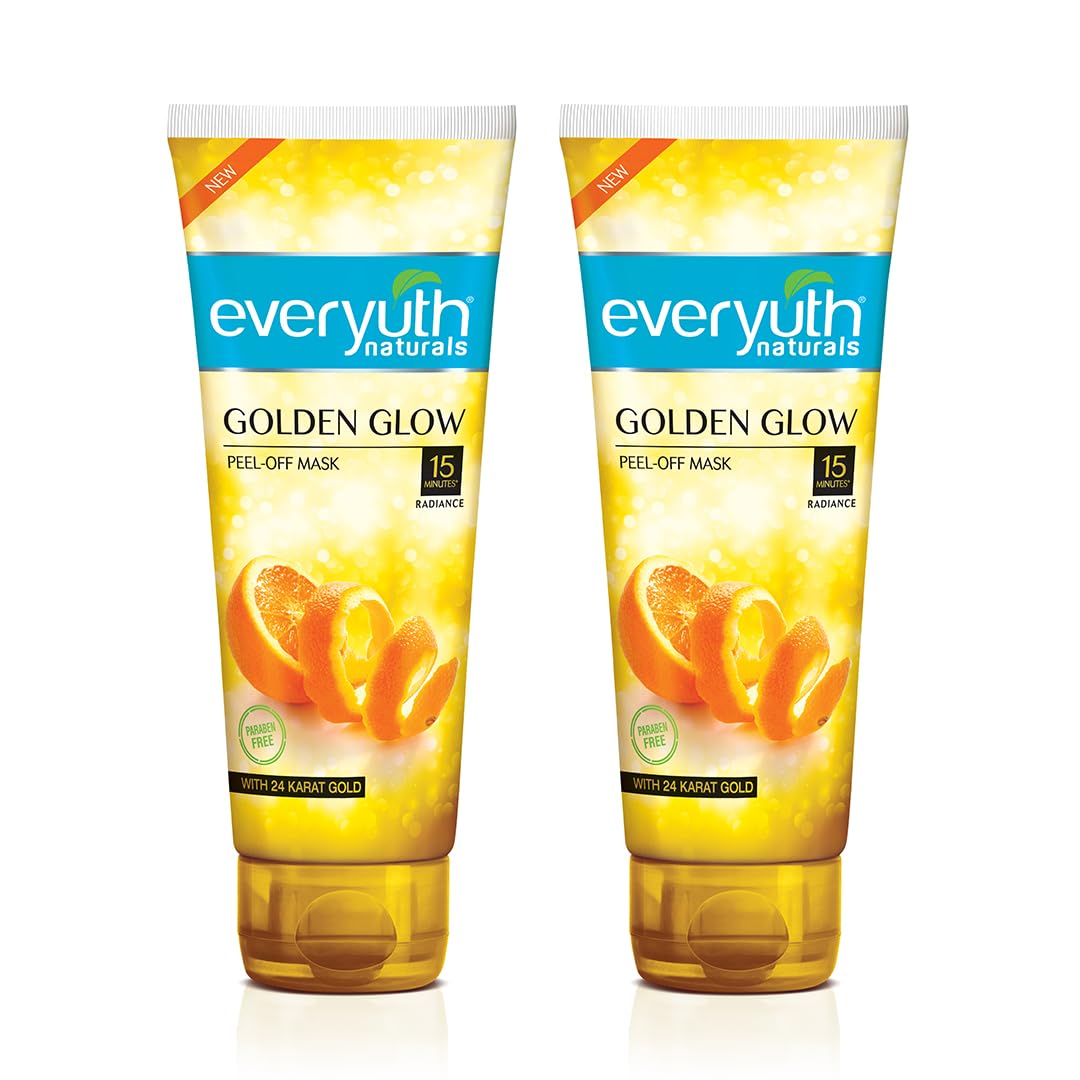Everyuth Golden Glow Peel-off Mask 100 g (Pack of 2)