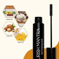 Nourish Mantra Hair Finishing Stick For Women| hair accessories for women stylish hairs | Hair Wax Stick For Flyaway Hairs | Use As Hair Setting Spray For Women |wax stick for hair| Non-Greasy And Non-Sticky Hair Gel- 12 ML