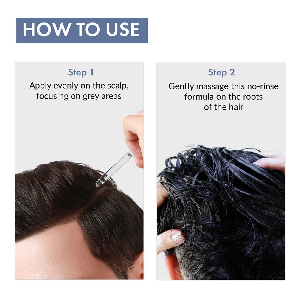 ThriveCo Anti-Grey Hair Prime Serum | Reverses & Limits Hair Greying | Arcolys + Biotin + Black Tea Extract | Light-Weight, Non-Sticky & Odourless | For Men and Women | 30 Ml