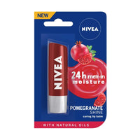 NIVEA Lip Balm, Soft Rose, 4.8g And NIVEA Lip Balm, Pomegranate Shine, 4.8g