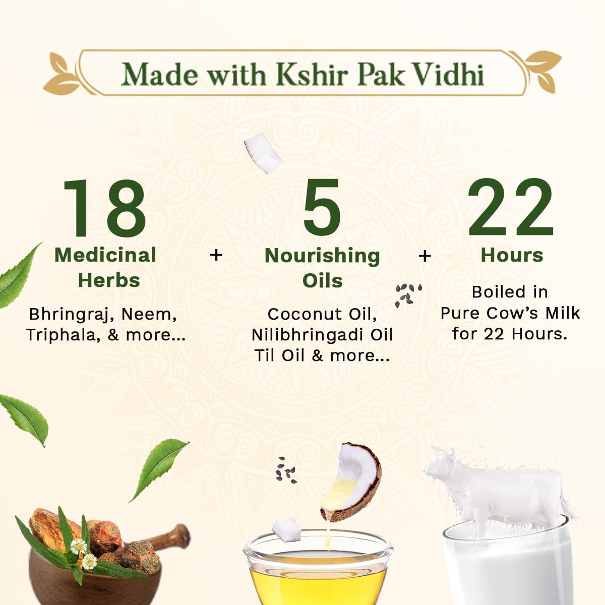 SESA Ayurvedic Hair Oil 100ml With Bhringraj 18 Rare Herbs With 5 Nourishing Oil For Hair Growth Help Control Hair Fall & Strengthen Roots with Easy Hair Oil Applicator For Women and Men
