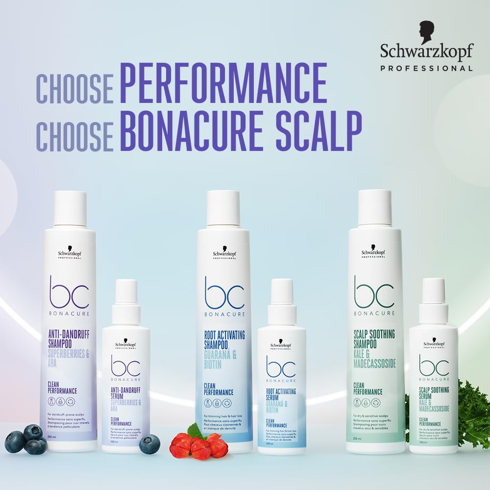 Schwarzkopf Professional Anti-Dandruff Shampoo – 250ml | For Men & Women | Cleansing Formula for Flake-Prone Scalp & Oil Control