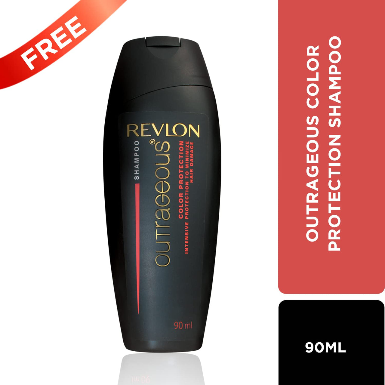 REVLON ColorSilk Hair Color with Keratin - 2N Brown Black - (with Outrageous Shampoo 90 ml) (3S10978F36721320)