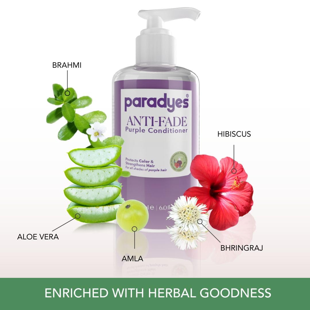 paradyes Anti Fade Purple Fresh Conditioner For All Hair Type,1 Count