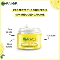 Garnier Skin Naturals, Face Product Pack, Cleansing & Brightening, Bright Complete, 2 items, 195g