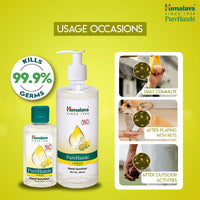 Himalaya Pure Hands | Hand Sanitizer - 500 ml (Lemon) (Packaging may vary)