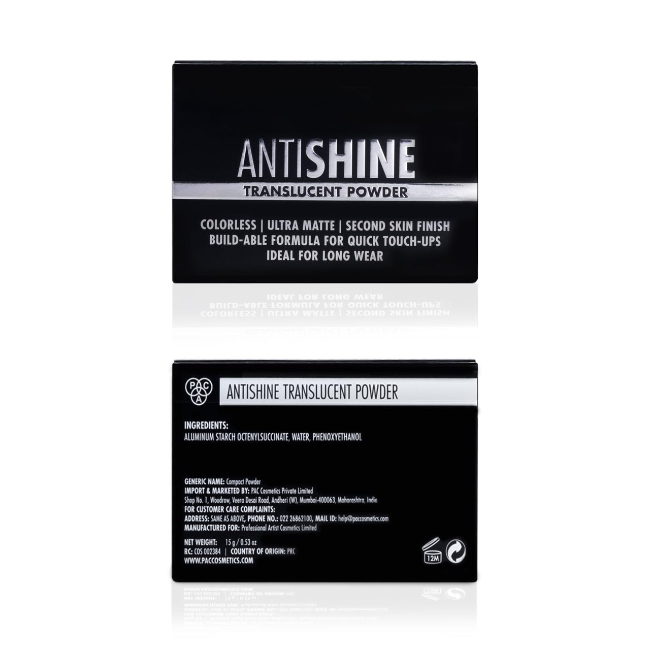 PAC Antishine Translucent Powder