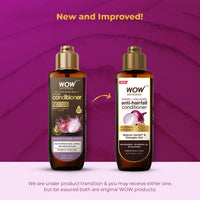 WOW Skin Science Onion Conditioner With Red Onion Seed Oil Extract, Black Seed Oil & Pro-Vitamin B5 - No Parabens, Mineral Oil, Silicones, Color & Peg - 100mL