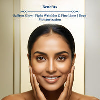 Blue Nectar Shata Dhauta Ghrita Face Cream for Women | 100 Times Washed Ghee Lightweight Face Moisturizer for Women | Truly Natural Face Cream for Skin Firming & Glowing Skin (19 Herbs, 50g)