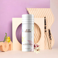 Just Herbs Long Lasting, Refreshing Body Spray, Natural Deodorant for Women - Phthalate-Free Formula,150 ml (Floral Fiesta)