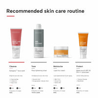DERMATOUCH Bright & Even Tone Face Wash with Niacinamide, Vitamin E and Kojic Acid | Daily Gentle Face Wash For Tan, Pigmentation, Uneven Tone - 70G