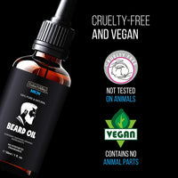 INDUS VALLEY men 100% Pure and Natural Beard Oil, Contains Certified Organic Ingredients - (30ml)