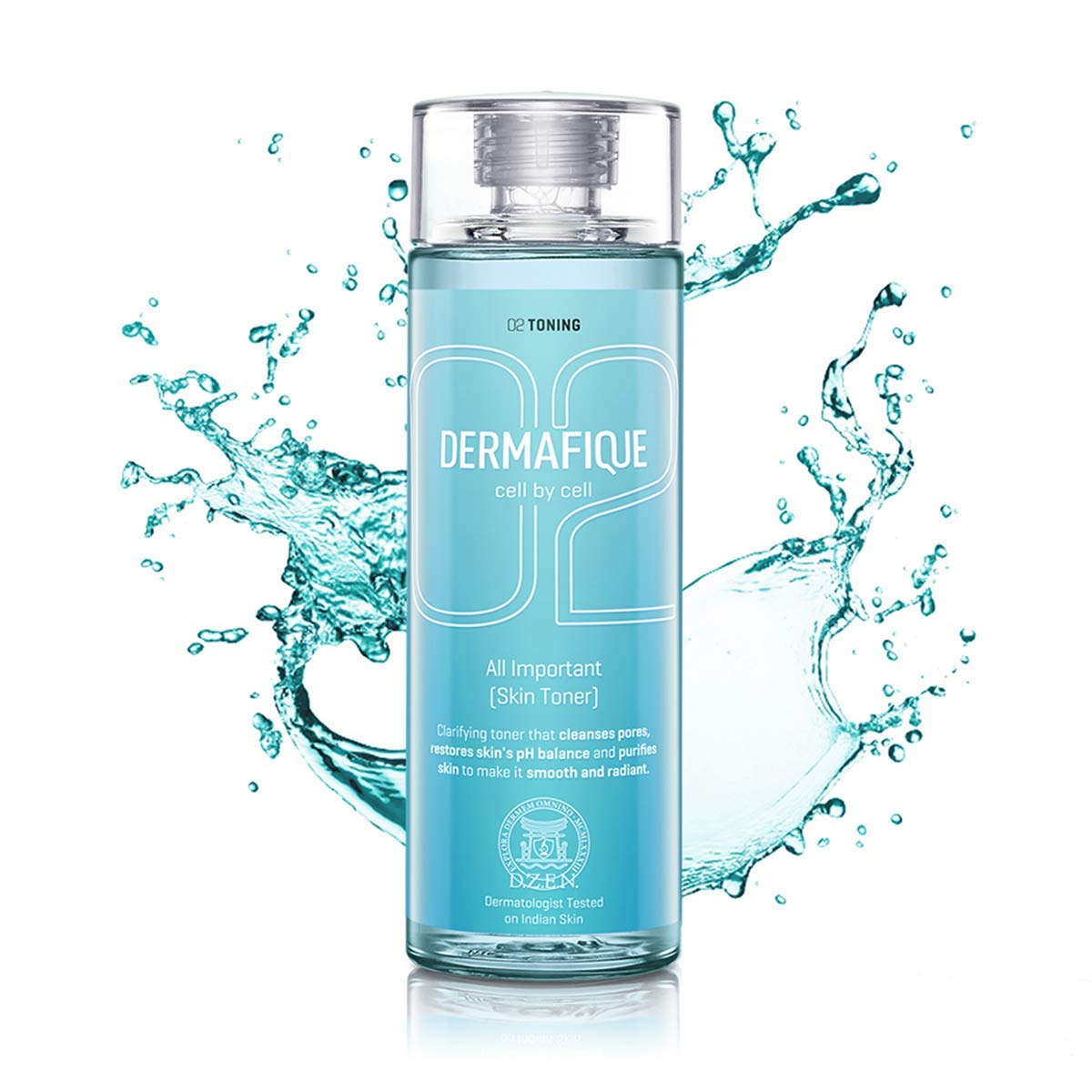 Dermafique All Important Skin Toner, Aqua Marine, 150ml & Dermafique Intensive Restore Body Serum for Dry Skin, Dermatologist Tested (300 ml)