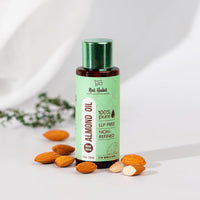 Nat Habit 100% Pure Almond Oil (Rogan Badam), For Skin & Hair, Non-Refined, Chemical Free & Preservative Free - 50 ml
