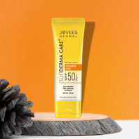 Jovees Herbal Sun Derma Care Lotion SPF 50 PA+++ Broad Spectrum, UVA/UVB Protection | Oil Free, Quick Absorption & Lightweight | For oily and sensitive skin 100ml