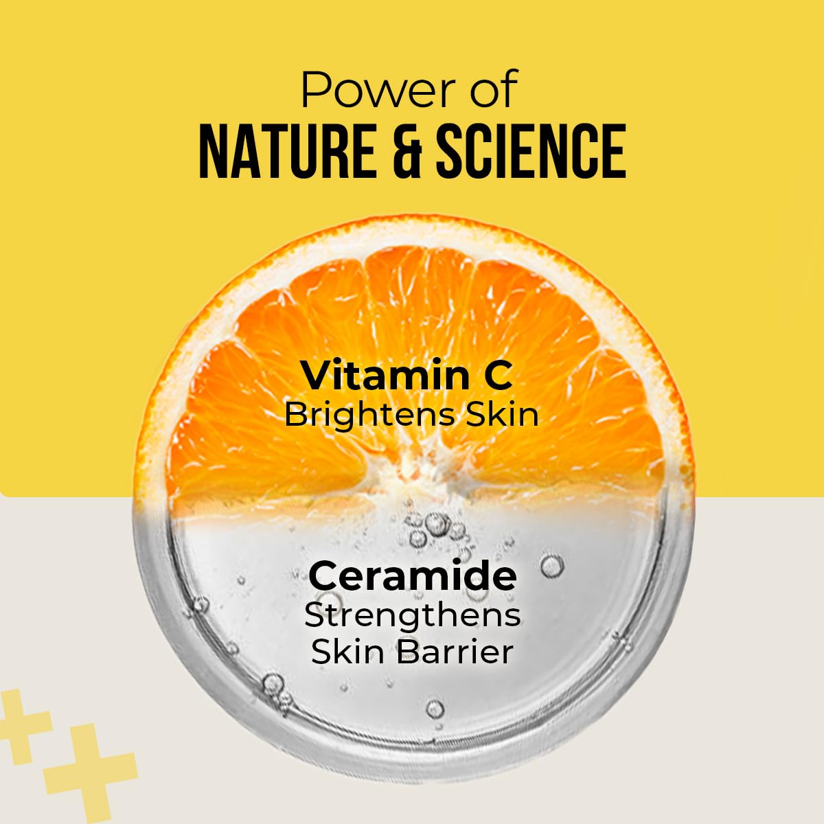 Dr. Sheth's Ceramide & Vitamin C Sunscreen | SPF 50+ Pa+++ | In-Vivo Tested | For Bright Skin & Healthy Glow | Non-Greasy, Quick-Absorbing, No White Cast | UVA/B & Bluelight Protection | For Men & Women | For All Skin Type | 50 g