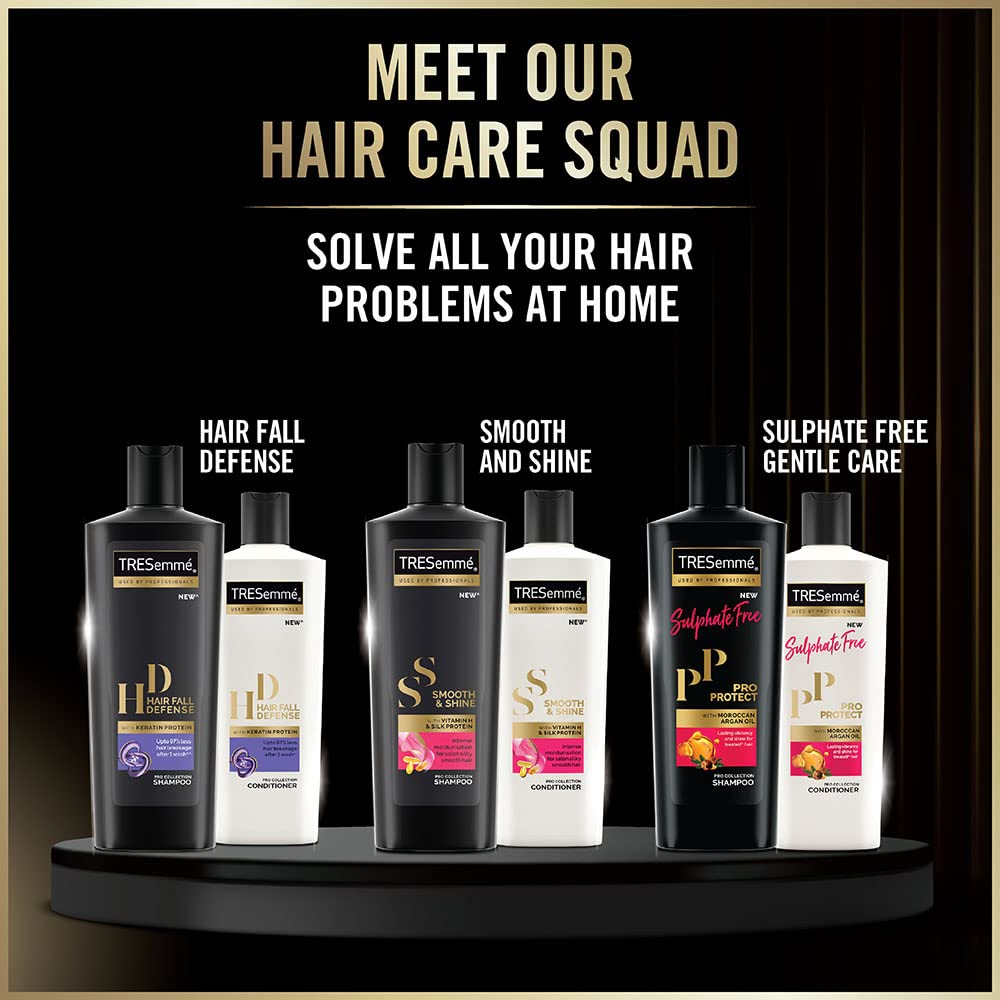TRESemme Keratin Smooth Shampoo 185 ml (Pack of 2)