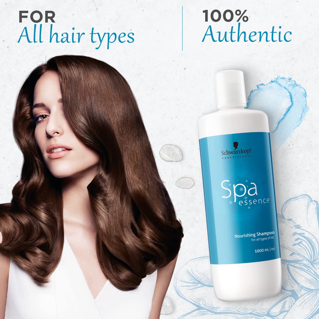 Schwarzkopf Professional Spa Essence Nourishing Shampoo | 1000 Ml (Pack of 2)