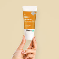 The Derma Co Ultra Matte Sunscreen Gel With SPF 60, All Skin Types