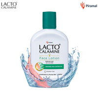 Lacto Calamine Face Lotion | 120ml | Daily Moisturizer For Face - Combination To Normal Skin | Kaolin Clay & Aloe Vera | Abosrbs Excess Oil | Fights Pimples, Darkspots & Blackheads | Body Lotion