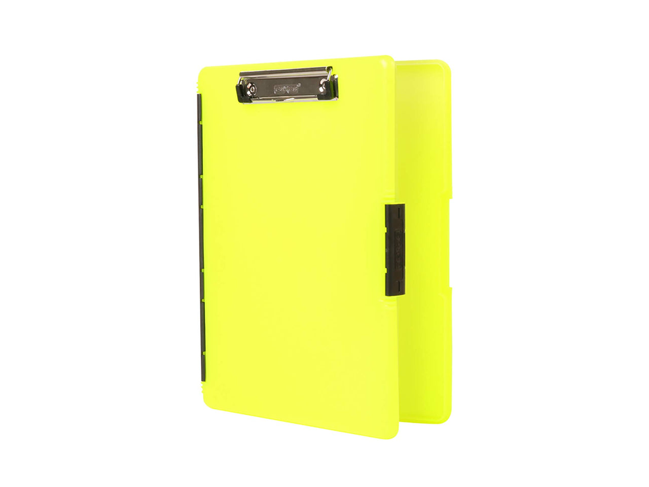 Dexas 3517-803 Slimcase 2 Storage Clipboard with Side Opening, Neon Yellow. Organize in Style for Home, School, Work, or Trades! Ideal for Teachers, Nurses, Students, Homeschooling, and Beyond.