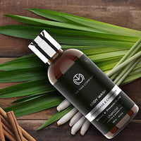 The Man Company Activated Charcoal Body Wash - 250ml | Anti Pollution Body Wash for Deep Pore Cleansing | Removes Dirt & Impurities | Acne Control Shower Gel