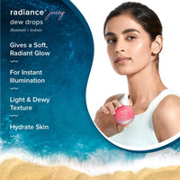 Aqualogica Radiance+ Juicy Dew Drops Illuminating Face Serum for Men and Women - With Watermelon and Niacinamide | Serum for Glowing, Oily & Dry Skin -30ml