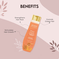 Jovees Herbal Honey & Apple Conditioning Shampoo | With Peach And Aloe Vera Extracts | For Dry And Rough Hair | 150 ml