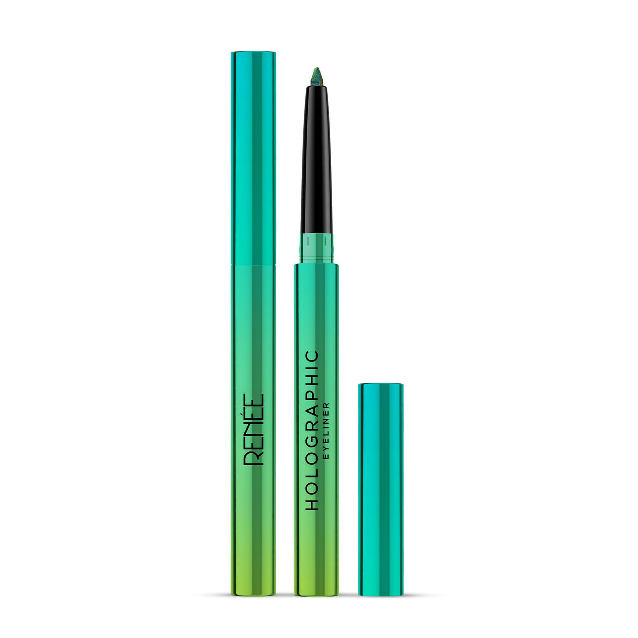 RENEE Holographic Eyeliner, Smudge-Proof & Long-Lasting, Easy Glide & Quick-Drying Formula Intense Color Pay-Off, Infused With Vitamin E, 06 Mercury, Crayon, Shimmery