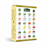 INDUS VALLEY Bio Organic Multani Mitti Powder For Skin, Hair | Fuller's Earth | Bentonite Clay For Glowing Skin, (300g+50g)