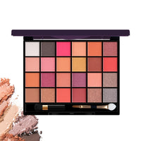 Hilary Rhoda The Collective Face Palette | 3 Cream Lip glosses | 3 Eyebrow Colours | Highlighter | Contour & Blush | 24 Eyeshadow | Highly Pigmented Face Palette | Blends Easily | 55g (Multi-2)