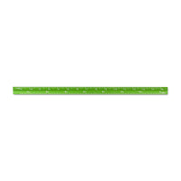 Alumicolor 3610-6 Aluminum Combination Pocket Scale, 6IN, Green