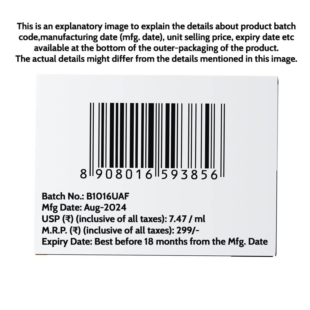 Chemist at Play UnderArm Roll-On with 5% AHA, Lactic Acid & 1% Mandelic Acid | Prevents Body Odour, Brightens Skin & Exfoliates Underarm | Fades Pigmentation & Kills Bacteria | For Sensitive Skin | Aqua Fragrance | Alcohol Free - 40ml