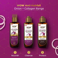 WOW Skin Science Onion Conditioner With Red Onion Seed Oil Extract, Black Seed Oil & Pro-Vitamin B5 - No Parabens, Mineral Oil, Silicones, Color & Peg - 100mL