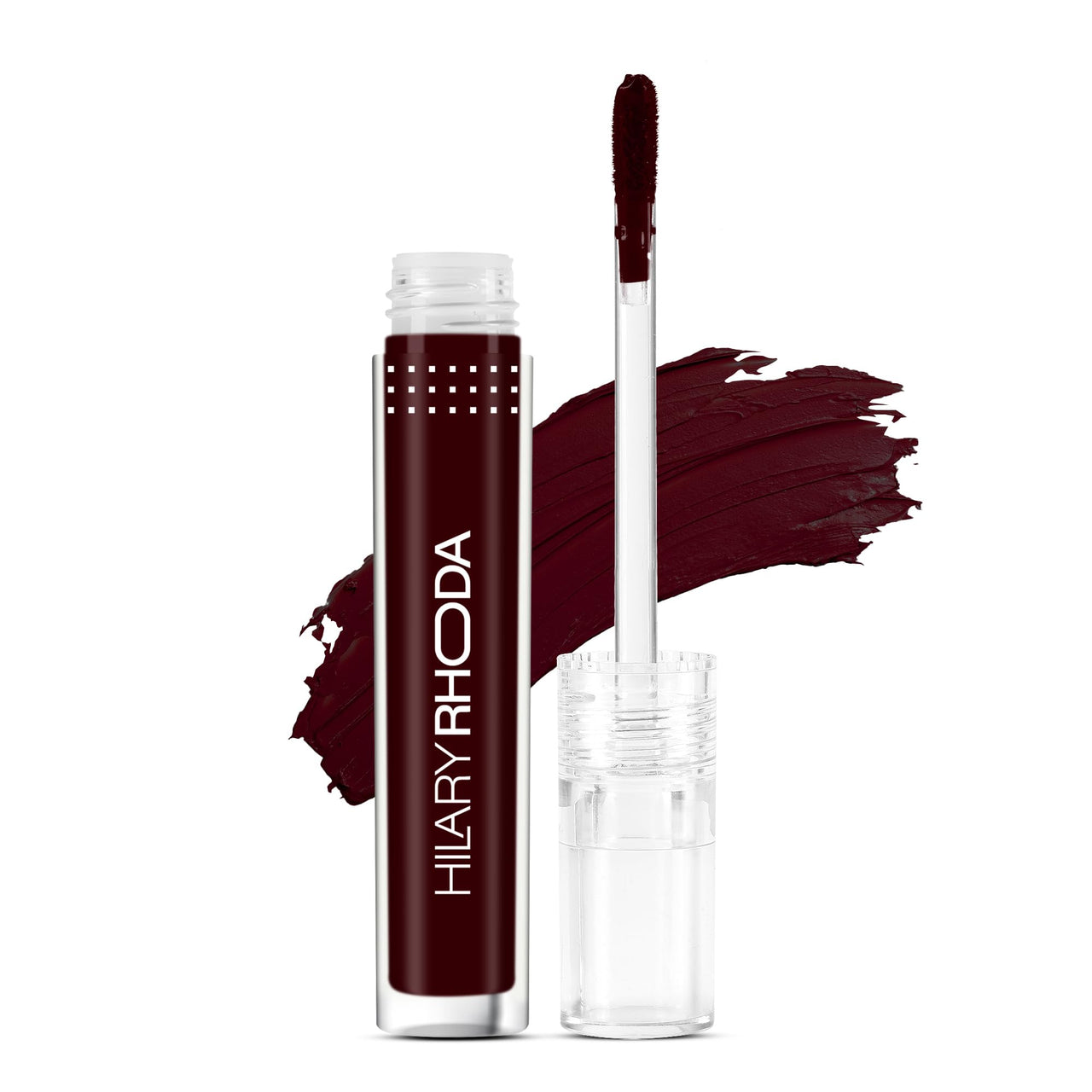 Hilary Rhoda Power Of Matte Liquid Lipstick | Buildable Colour | Long Lasting & Matte Finish | Lightweight & Non-Drying Formula | Smudge Proof & Non-Transferable | 3ml (My Mahogany - Shade 24)