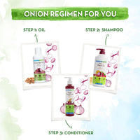 Mamaearth Onion Shampoo for Hair Growth and Hair Fall Control with Onion and Plant Keratin | Reduces Hair Fall | Strengthens & Smoothens Hair | For Men & Women | 1 Litre