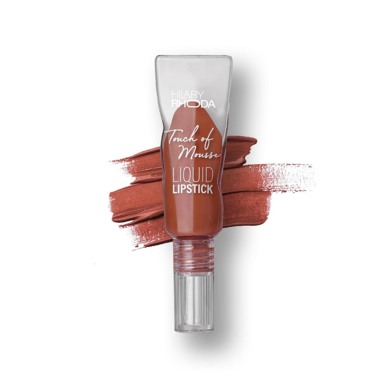 Hilary Rhoda Touch Of Mousse Lipstick | Matte Finish & Long Lasting | Infused with Vitamin E | Weightless & Liquid Lipstick with Mousse Finish | Smudge & Water Proof | Vegan - 5ml (Pink Casual - Shade 03)